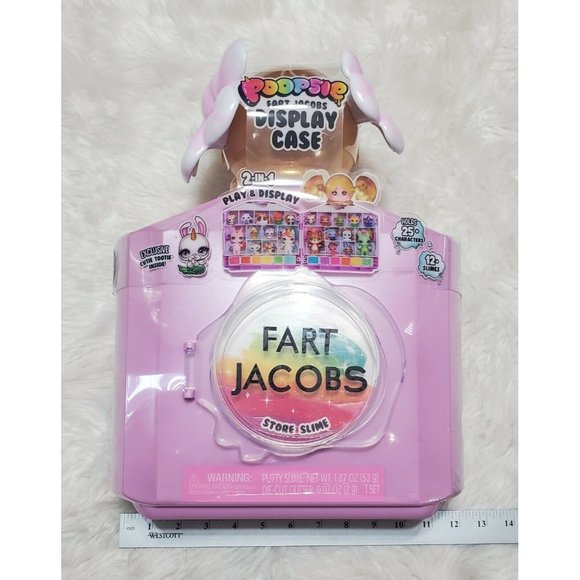 NEW Sealed Poopsie Slime Surprise Fart Jacobs 2-In-1 Play & Display Case ($60) - Picture 3 of 6